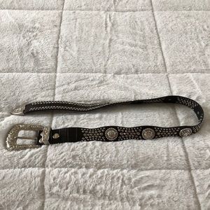 Bedazzled belt